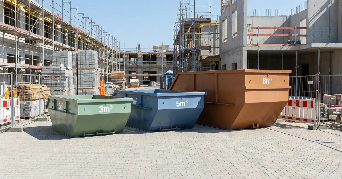 Como Escolher a Caçamba de Entulho Certa: Guia por Volume e Tipo de Resíduo