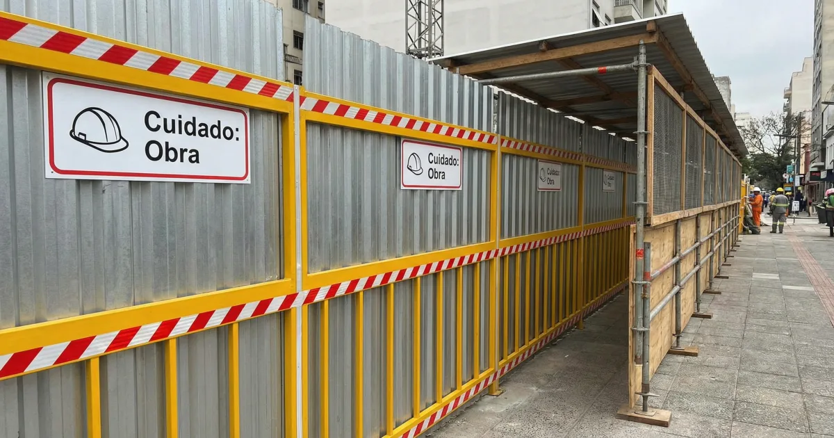 Fechamento de Obra com Segurança (NR-18)