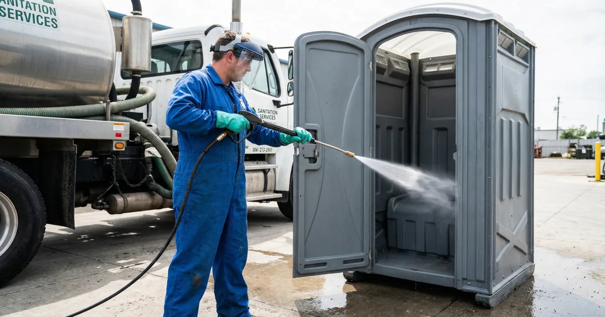 Limpeza de Banheiros Químicos: Como Funciona
