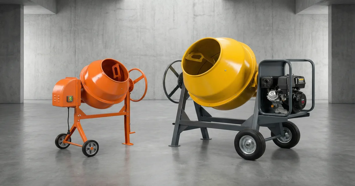 Tipos de Betoneira: Qual o Tamanho Ideal?