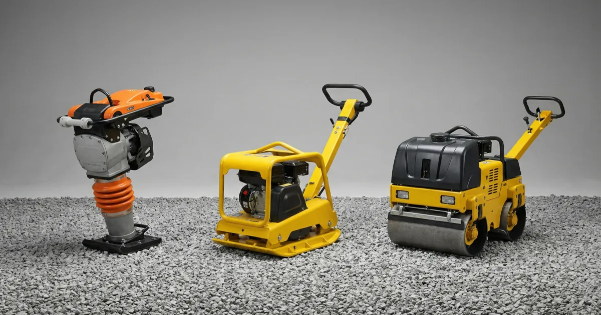 Tipos de Compactador de Solo: Sapo, Placa e Rolo