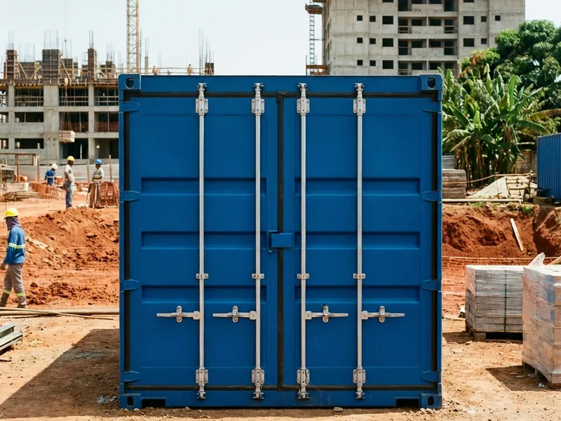 Container dry de 20 pés para armazenamento em obra