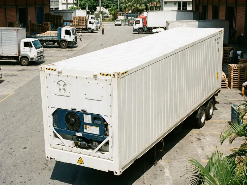 Container refrigerado reefer de 40 pés para cadeia do frio