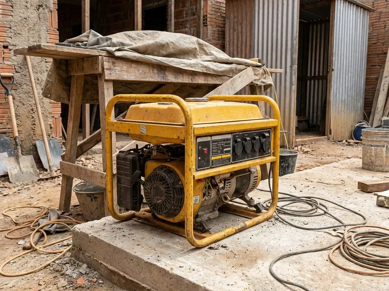 Gerador aberto 3,5kVA a gasolina tipo Toyama TG3500